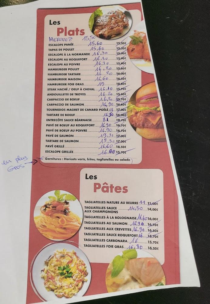 Café de l'Horloge - Menu Image 2